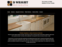 Tablet Screenshot of dw-carpentryandjoinery.co.uk